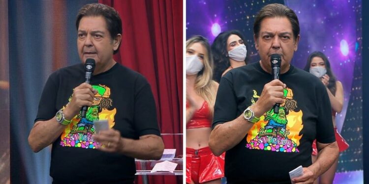 Faustão usa relógio que vale aproximadamente o prêmio do BBB